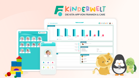 Kinderwelt-App von FRANKEN und CARE
