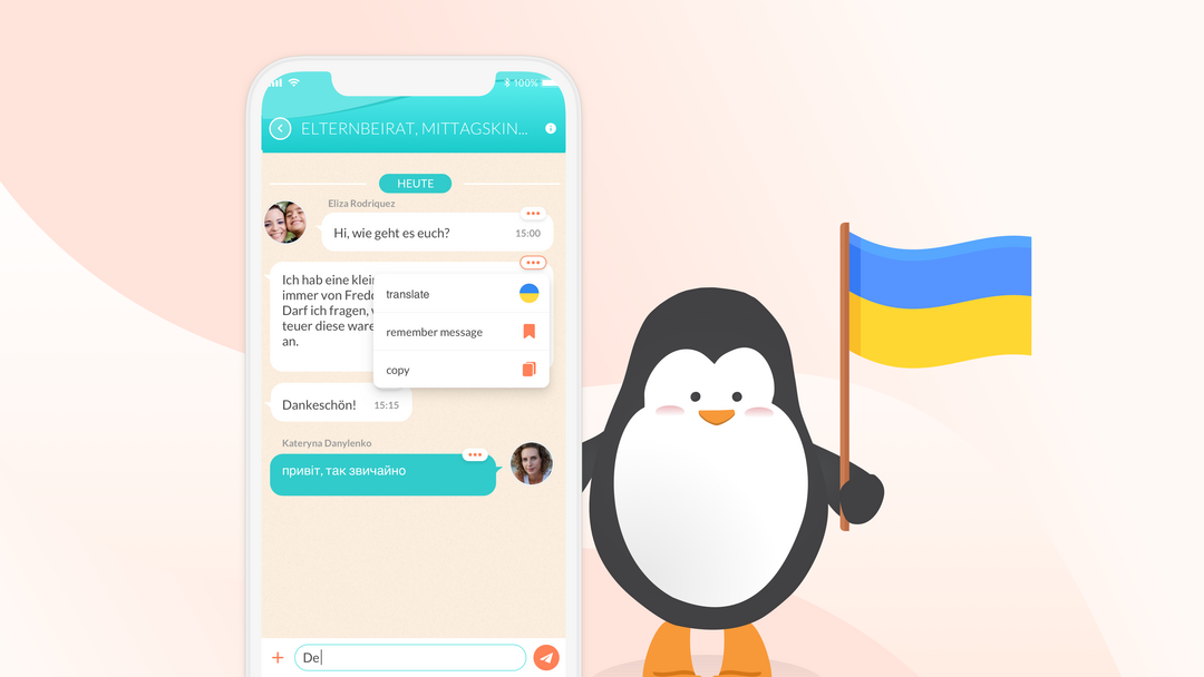 CARE Kita-App: Kostenlose Übersetzungen für Geflüchtete aus der Ukraine