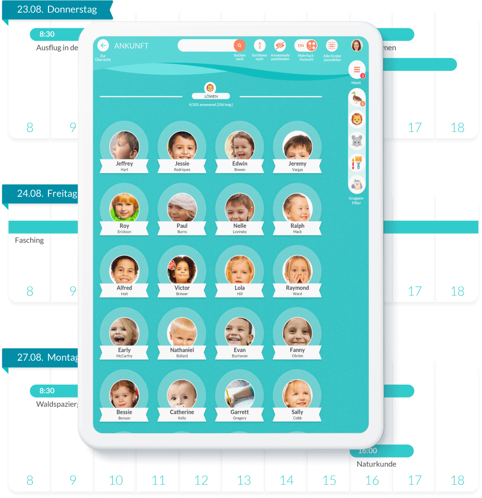 CARE Kita-App: Kita-Software für Organisation und Kommunikation